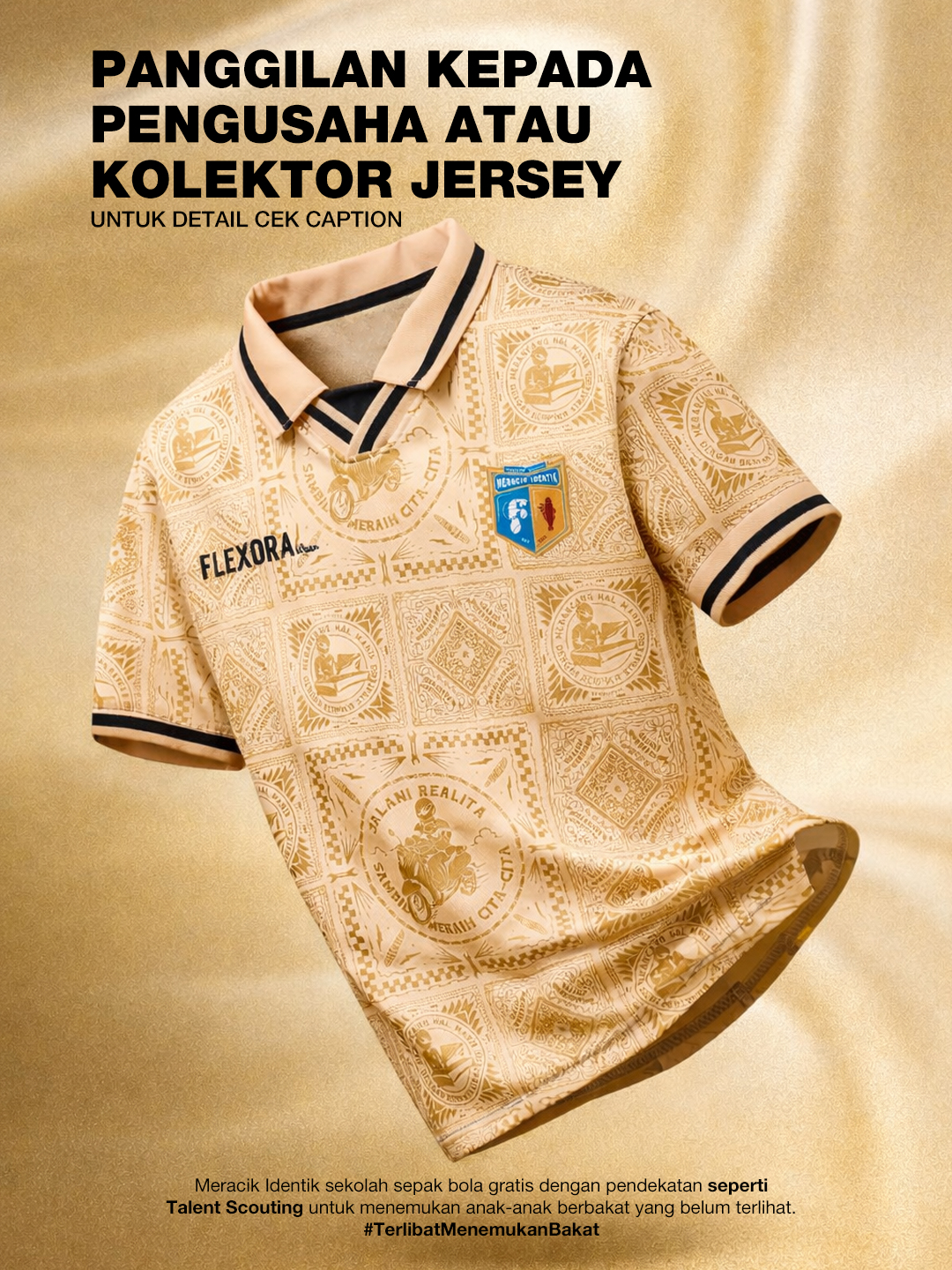 Meracik Identik Buka Peluang Kolaborasi Apparel untuk Dukung Talenta Sepak Bola Muda